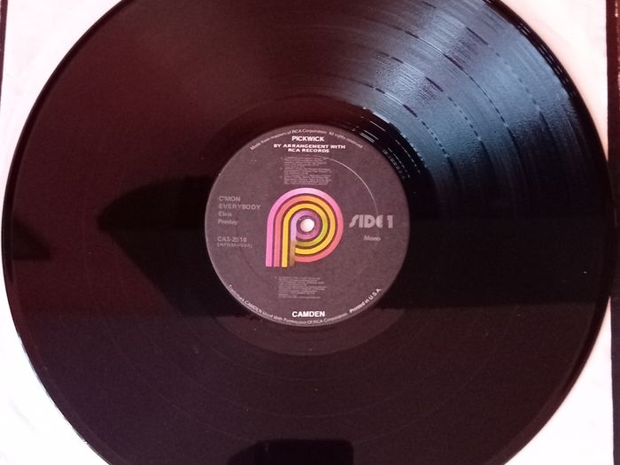 Elvis C'mon Everybody CAS-2518 1971 Pressing