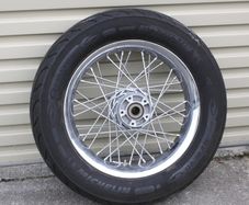Harley Davidson wheel with Michelin Commander II tyre 130/90 B16