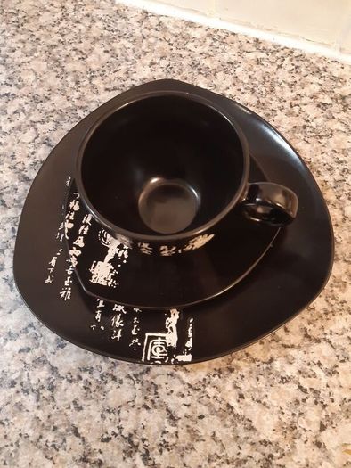 cup, saucer, plate