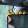 5pcs Cute Mini Duck Car Interior Decor Set Image 3