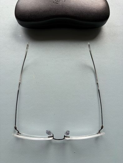 Ray Ban Optics Lightray RB8755 / RX8755 Eyeglasses Glasses- Gunmetal with Demo Lenses - As New