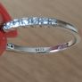 Silver ring size H1/2 Image 6