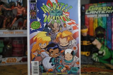 Monster World ! First Issue ! First Printing ! 2001 ! by Wildstorm !