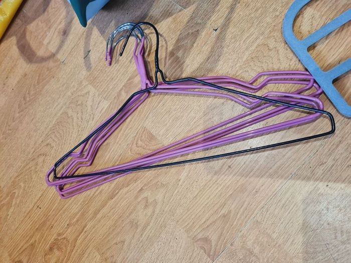 Clothes hangers lot