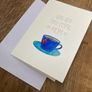 mothers day handmade watercolour card Image 2