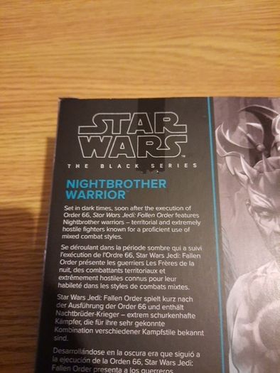 Star Wars Black Series: Nightbrother Warrior 6''