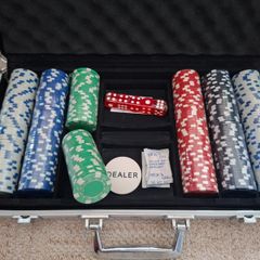 Poker chip set