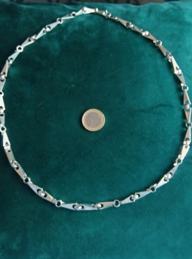 925 Sterling silver necklace heavy 79.5g