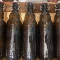 homebrew bottles flip top lid  storage 1 litre