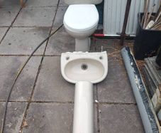 Free Sink and toilet