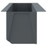 Flower Boxes for Euro Pallets 12 pcs Grey 36x13.5x9.5 cm PP Image 5