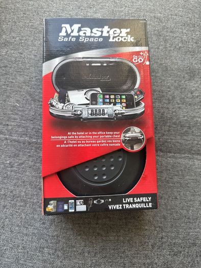 Portable safe lock, for beach, hotel etc