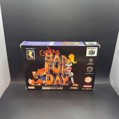 Conker's Bad Fur Day Nintendo 64 Boxed