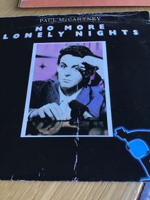 Paul McCartney vinyl single - No more lonely nights