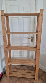 Wooden shelf
