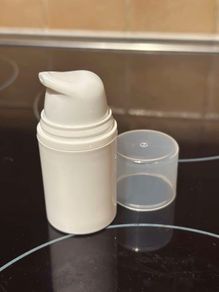 55x container 20ml with pump, empty cream cosmetic bottle, dispenser