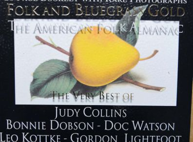 Folk & Bluegrass Gold: The American Folk Almanac Double CD (Judy Collins, Leo Kotte, Gordon Lightfoot, etc)