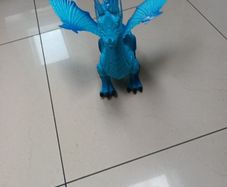 Discovery Remote Control  Large  Blue  Toy Dragon.