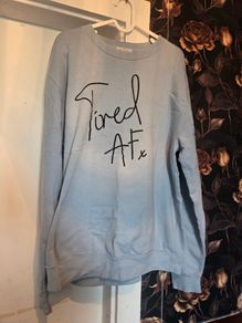Custom Made Tired AF Sweater