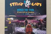 Stray Cats double blue vinyl live album