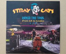 Stray Cats double blue vinyl live album