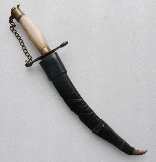 Vintage European Victory Pure Steel Knife Dagger Sword Antique