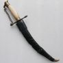 Vintage European Victory Pure Steel Knife Dagger Sword Antique Image 3