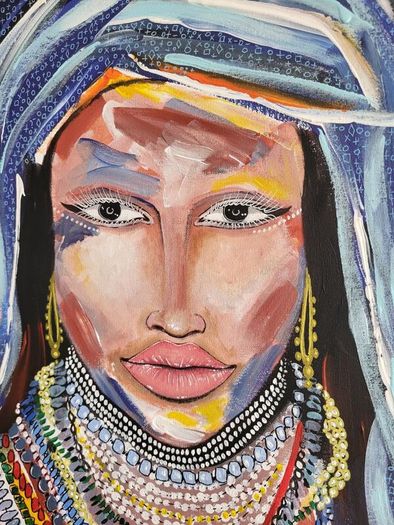 Original acrylic painting on canvas!