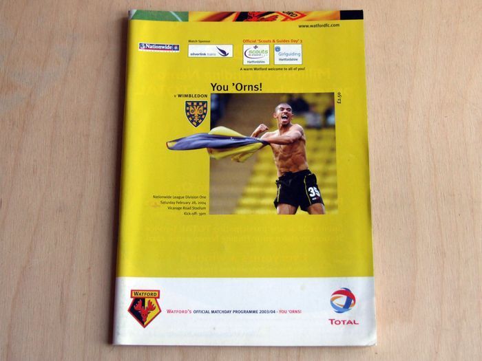 Watford Football Club programmes