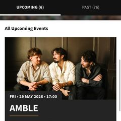 Amble tickets (2) - Dublin 29.5.26