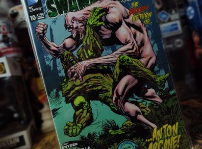 Swamp Thing ! Issue #10 !  Homage Cover to Swamp Thing #10 by Bernie Wrightson ! 2012 ! by DC Comics !