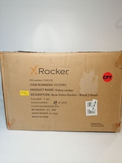 X Rocker Video Rocker Gaming Chair & XR RACING: XH4 Headset - Brand new