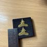 Vintage Irish Defence Forces Artillery Corps collar badges Image 3