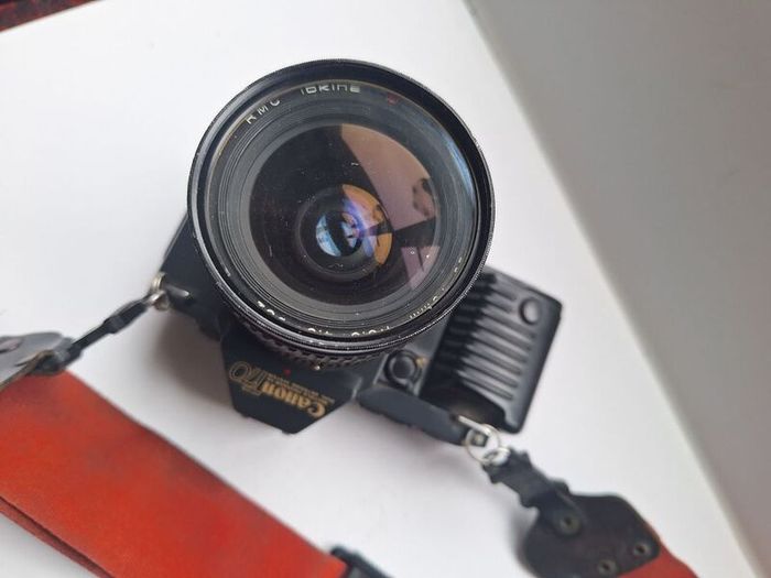 Canon T70, a 35mm film camera