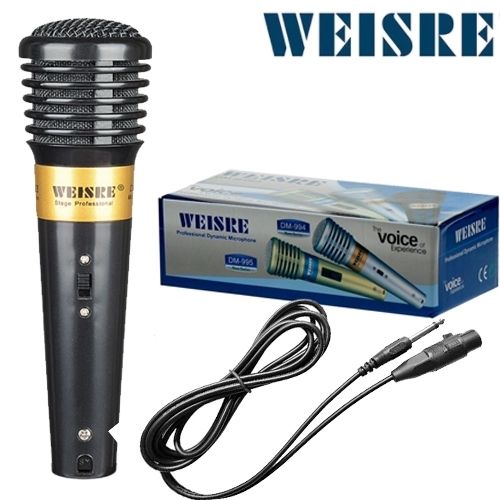 WEISRE Wired Microphone Black