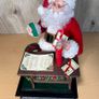 Vintage Holiday Creations Santa Claus Musical With Illuminated Candle - 1993 Image 2