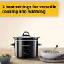Removable Easy-Clean Ceramic Bowl | 1.8 L Small Slow Cooker Serves 1-2 People (FREE POSTAGE) Image 6