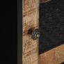 Coffee Table 90x50x35 cm Rough Mango Wood Image 2