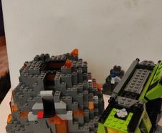 Lego 60124 PARTS Volcano Exploration Base