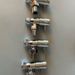 Milano Radiator Valves (x4)