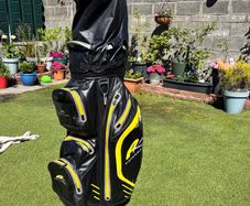 Gents Full Set 2nd Hand P790 Taylor Made clubs with Powacaddy bag & Powacaddy FW3 Electric Trolley