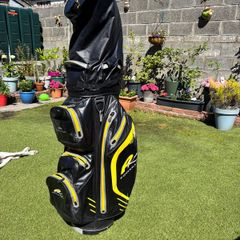 Gents Full Set 2nd Hand P790 Taylor Made clubs with Powacaddy bag & Powacaddy FW3 Electric Trolley