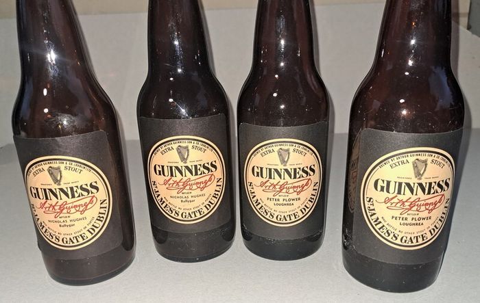 Vintage Guinness Bottles