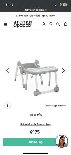 Joie highchair