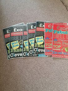 Congratulations examination greeting card