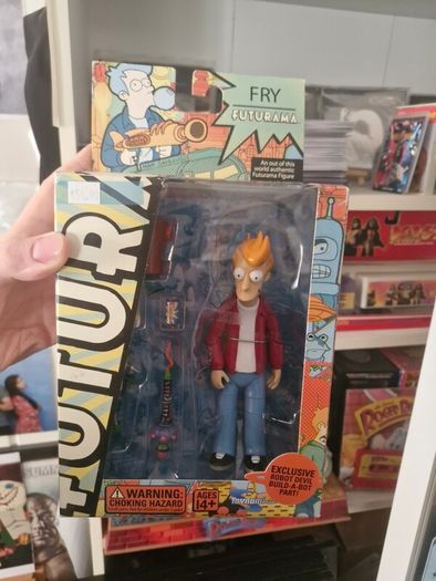 Futurama Fry Action Figure 2007 Toynami