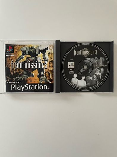PlayStation 1 PS1 Front Mission 3 PAL Europe Complete with Manual Mint Disc