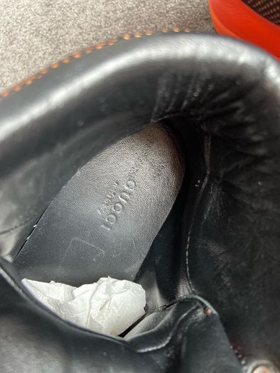 Gucci, kids shoes, high-top sneakers, 34 size