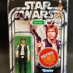 Star Wars The Retro Collection Han Solo New Unpunched Action Figure