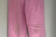 Zara magenta creative stories sweatpants Sz 3 EUC